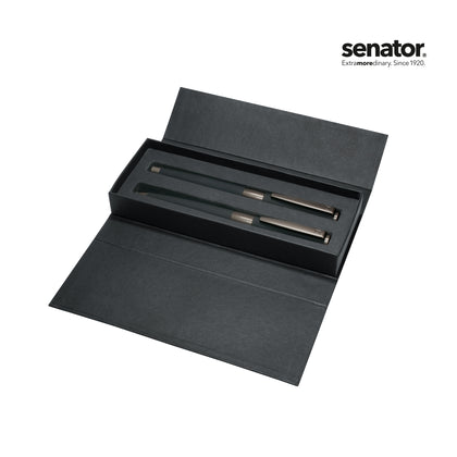 Image Black Line Set Kugelschreiber und Füllhalter mit Etui